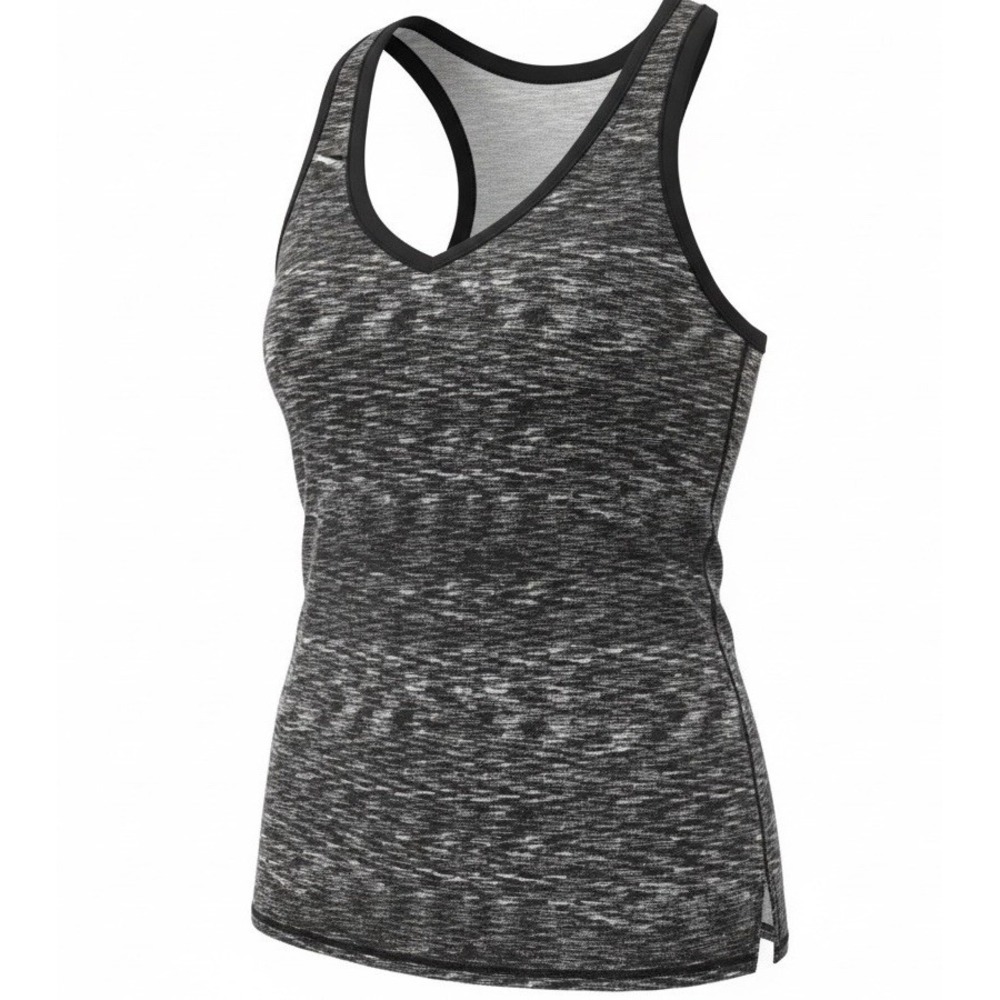 Lululemon Circadian Tank Top‎ Static Black White Womens Size 8 Racerback